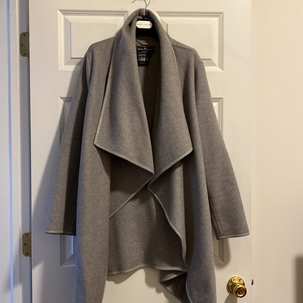 Salvatore Ferragamo Cashmere Coat/Cape